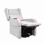 POLTRONA RELAX A 2 MOTORI CON ROLLER SYSTEM ANTANO GILDA ECO GRIGIO