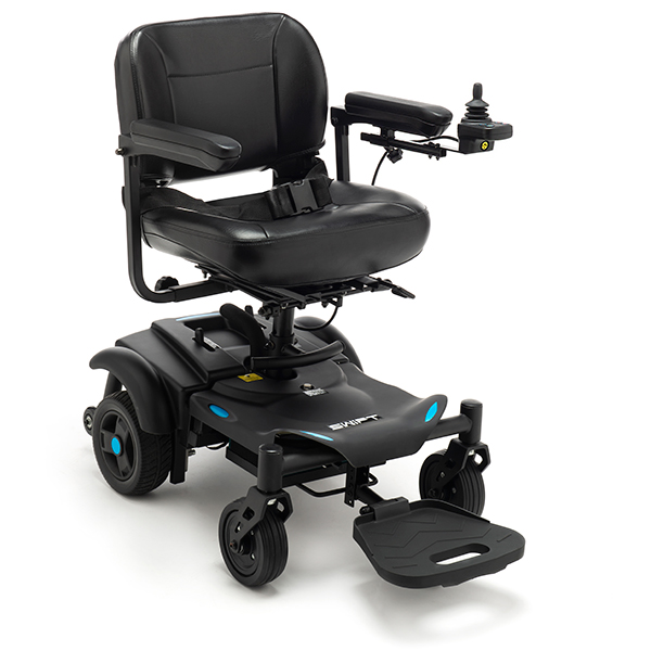 CARROZZlNA ELETTRONICA DA INTERNO PER ANZIANI E DISABILI CON BRACCIOLI REMOVIBILI - K-SWIFT