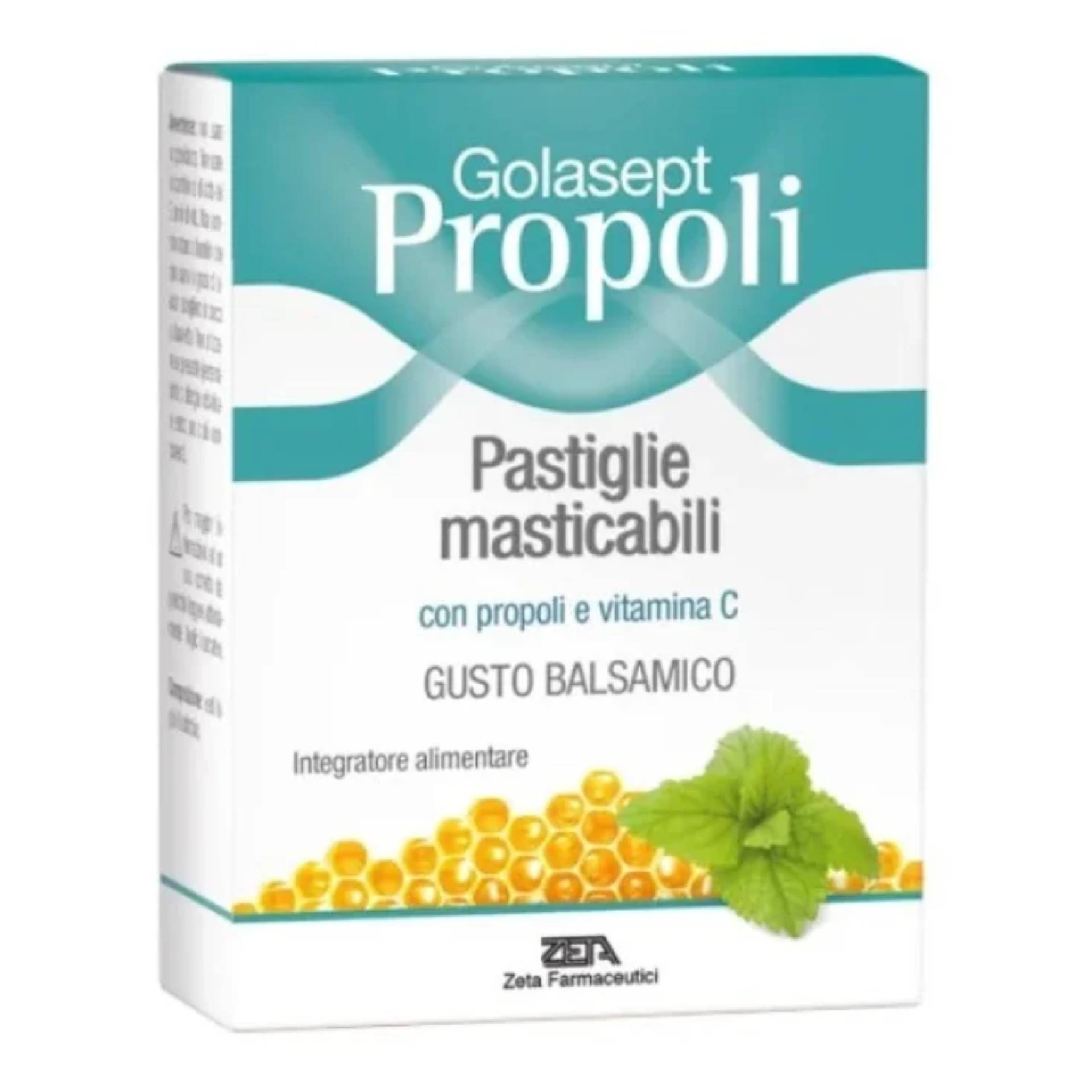 GOLASEPT PROPOLI GUSTO BALSAMICO 20 COMPRESSE
